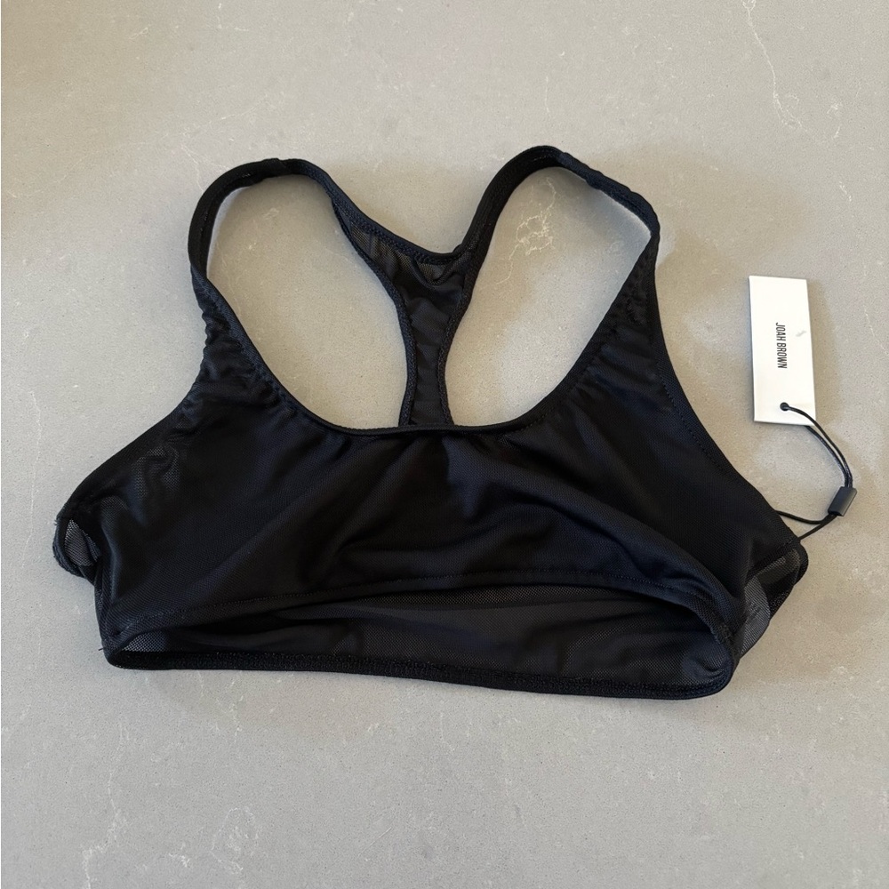 NWT Joah Brown scoop neck racer back bra